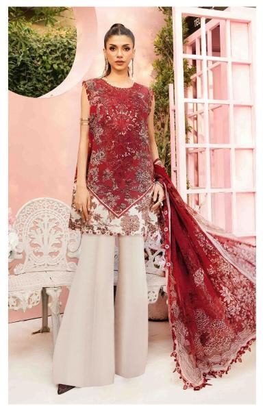 Hazzel Maria B 0370 catalog pakistani suits wholesalers in hyderabad