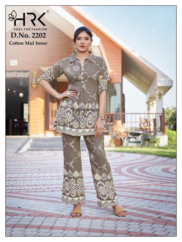 HRK 2202 catalog co ord set wholesaler surat