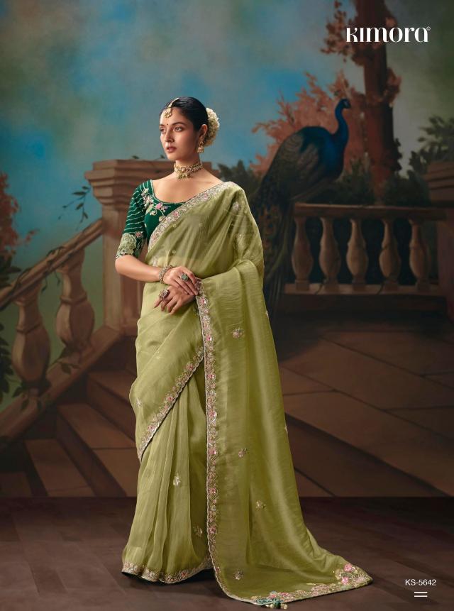 Kimora Kajal vol 18 catalog factory of sarees in surat