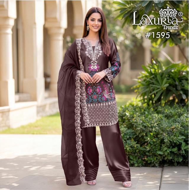 Laxuria Trendz 1595 catalog pakistani suits wholesale