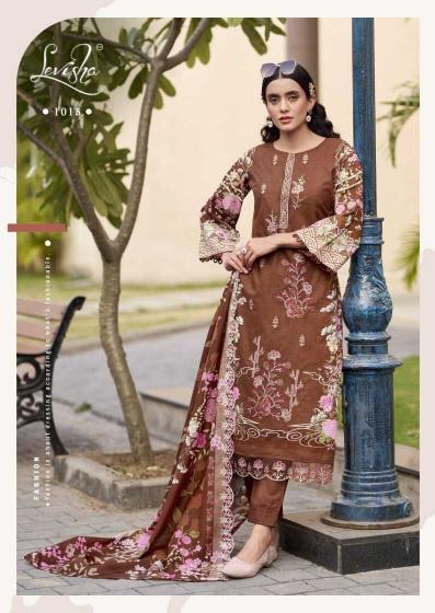 Levisha Mehbooba catalog lavina dress material wholesale