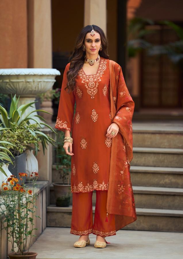 Lily & Lali Pahal catalog Embroidery kurtis wholesale