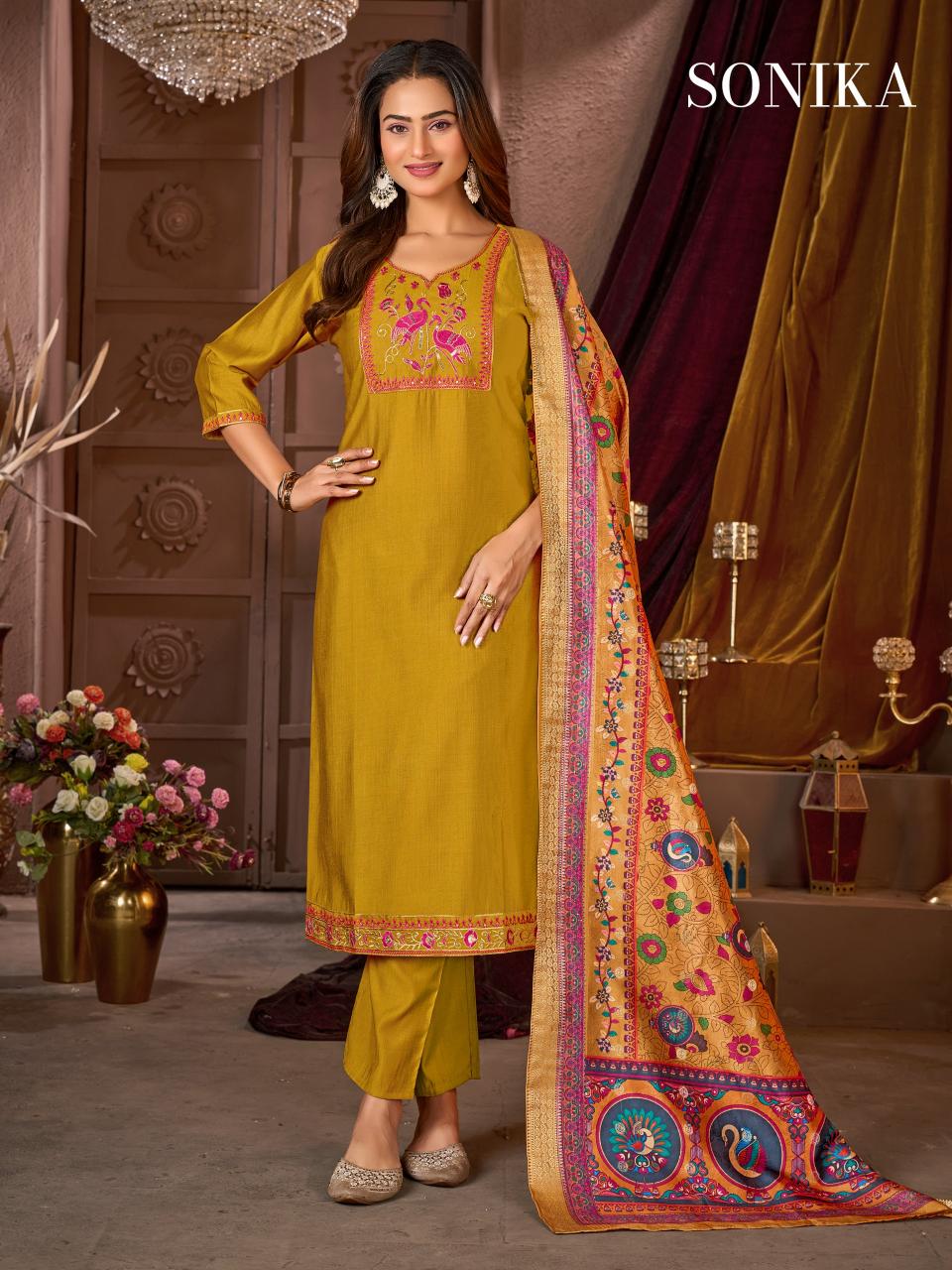 Mukesh Sonika catalog sell kurtis wholesale