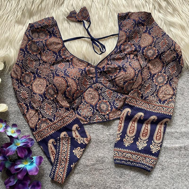 Sabella Ajrakh Sabyasachi Blouse