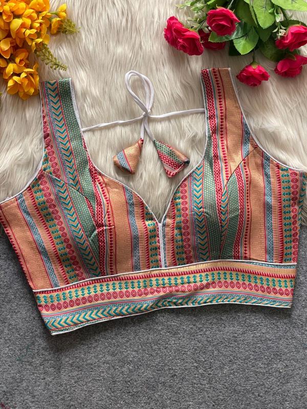 Sabella New Banarasi Jequard blouse