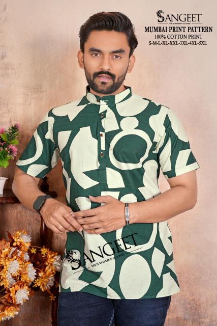 Sangeet Mumbai Print Pattern catalog mens shirt branded