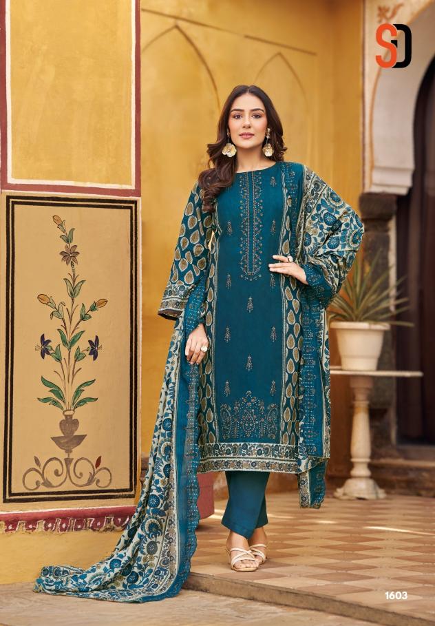 Sharaddha Bin Saeed Vol 16 catalog wholesale dress material dealers in chennai