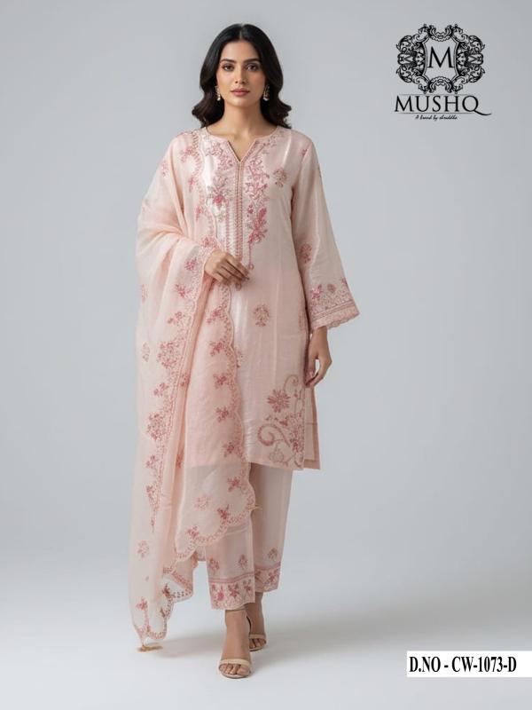 Shrddha Mushk CW 1073 Catalog wholesale salwar kameez pakistani