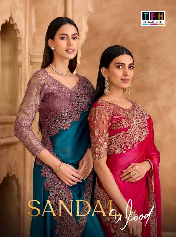 TFH Sandal Wood vol 16 catalog surat sarees in delhi