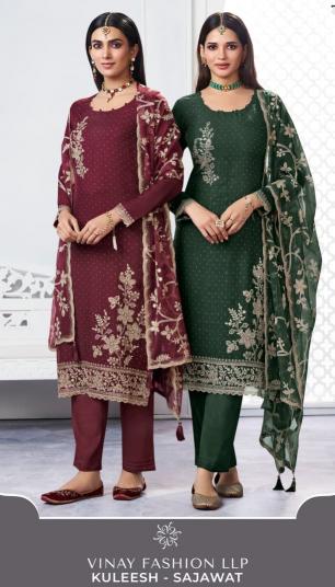 Vinay Kuleesh Sajawat catalog wholesale salwar kameez
