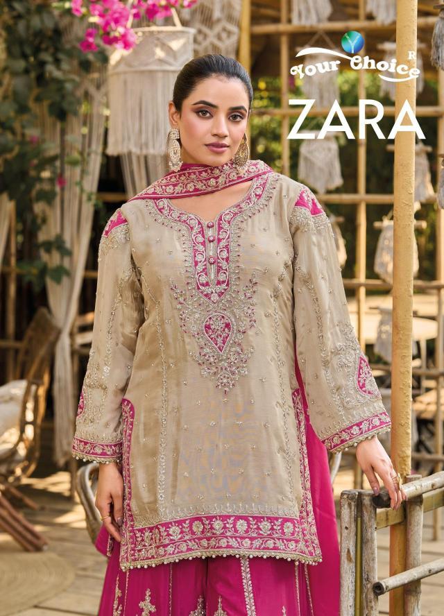 Your choice Zara catalog designer salwar kameez wholesalers india