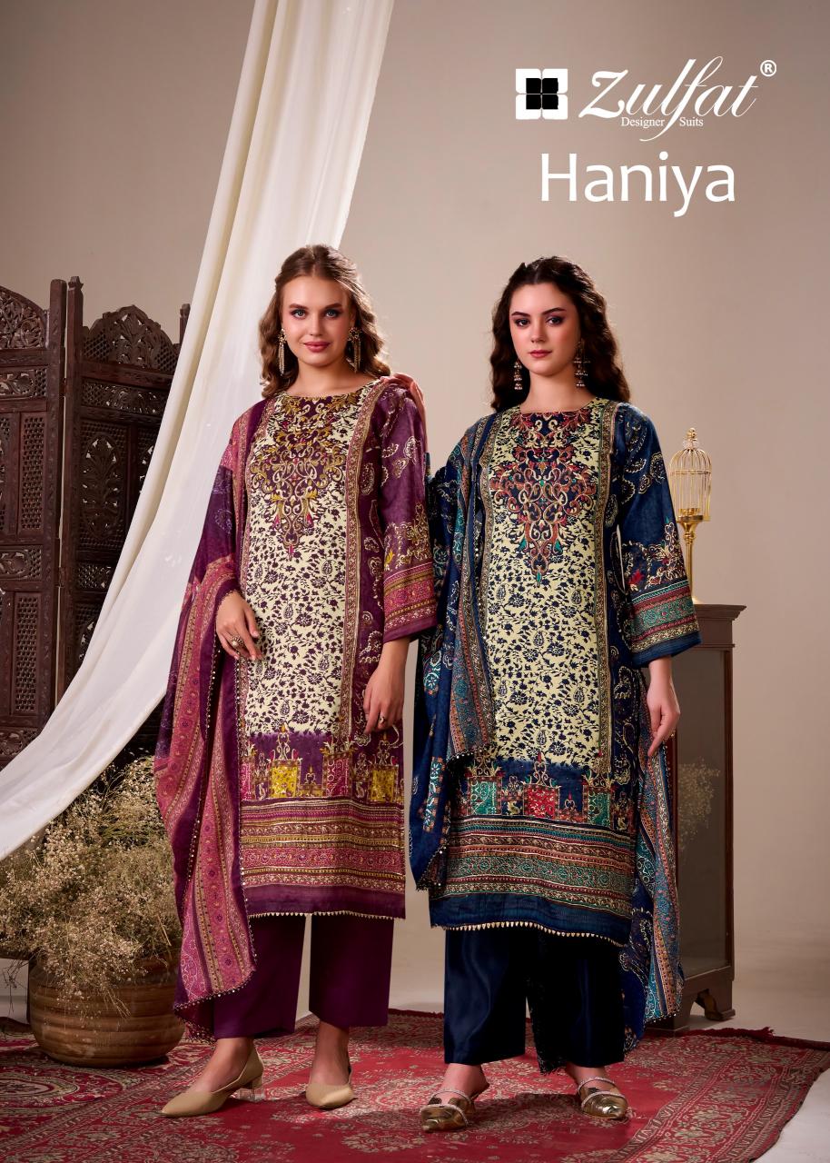 Zulfat Haniya catalog wholesale dress material shops