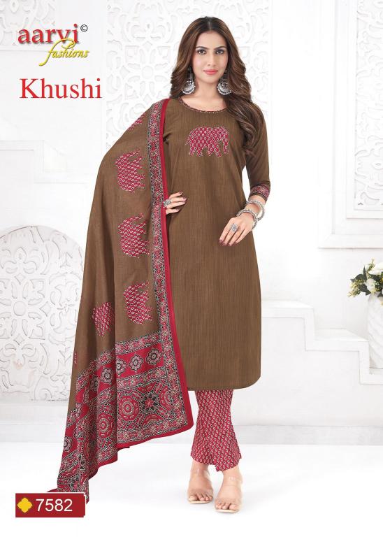 Aarvi Khushi Vol-2 – Kurti Pant With Dupatta - Wholesale Catalog
