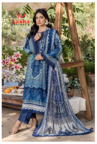 Aasha 1201 catalog pakistani suits wholesale uk
