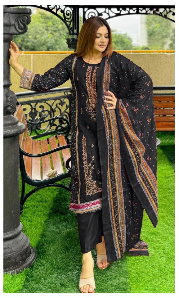 Alzohaib Az 1368 catalog Chiffon Dupatta pakistani suit wholesale birmingham