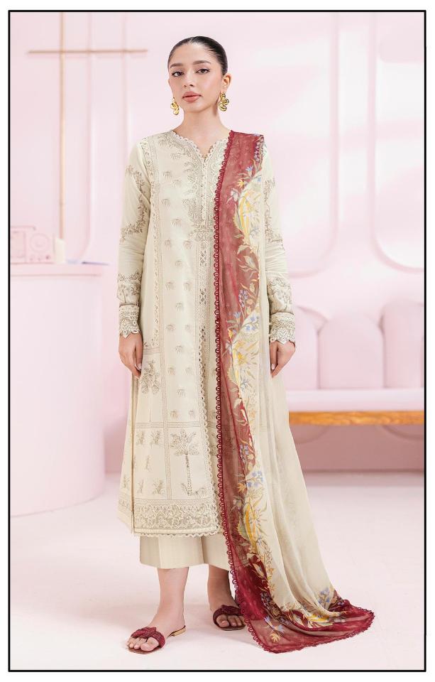 Alzohaib Az Aziza Vol 1 catalog Chiffon Dupatta pakistani suits wholesale in hyderabad