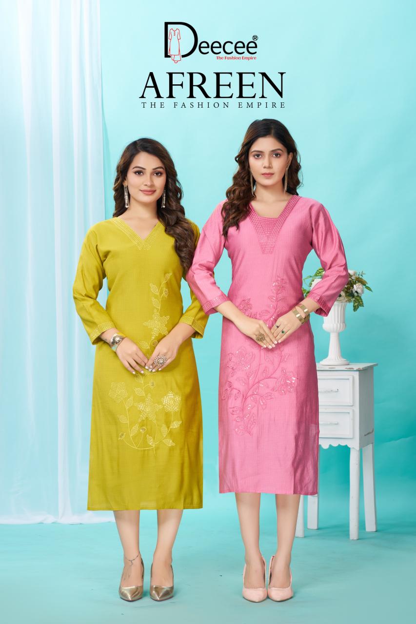 Deecee Afreen catalog kurti wholesale in vadodara