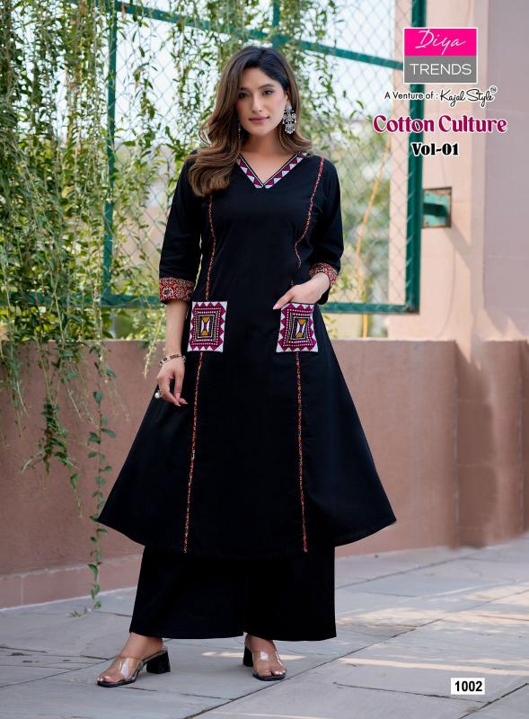 Diya Trends cotton culture vol 1 catalog co ord sets new look