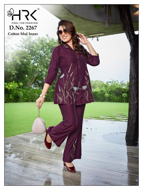 HRK 2267 catalog festive wear co ord sets