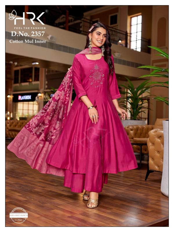 HRK 2357 catalog brand quality designer kurti wholesaler