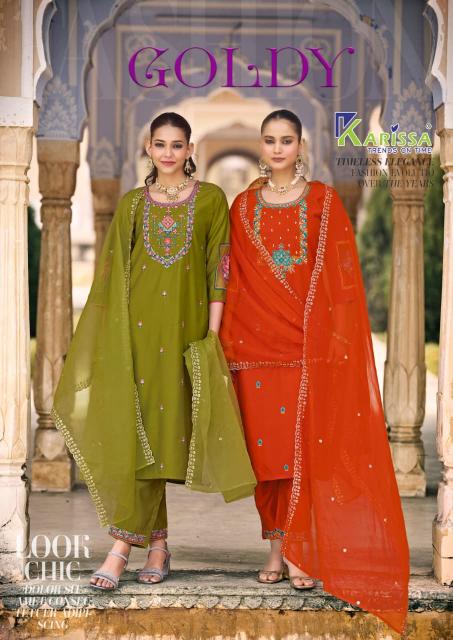 Karissa Goldy catalog wholesale market for kurtis in ulhasnagar