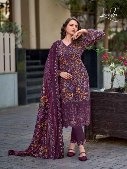 Levisha Nawazish catalog dress material surat wholesale
