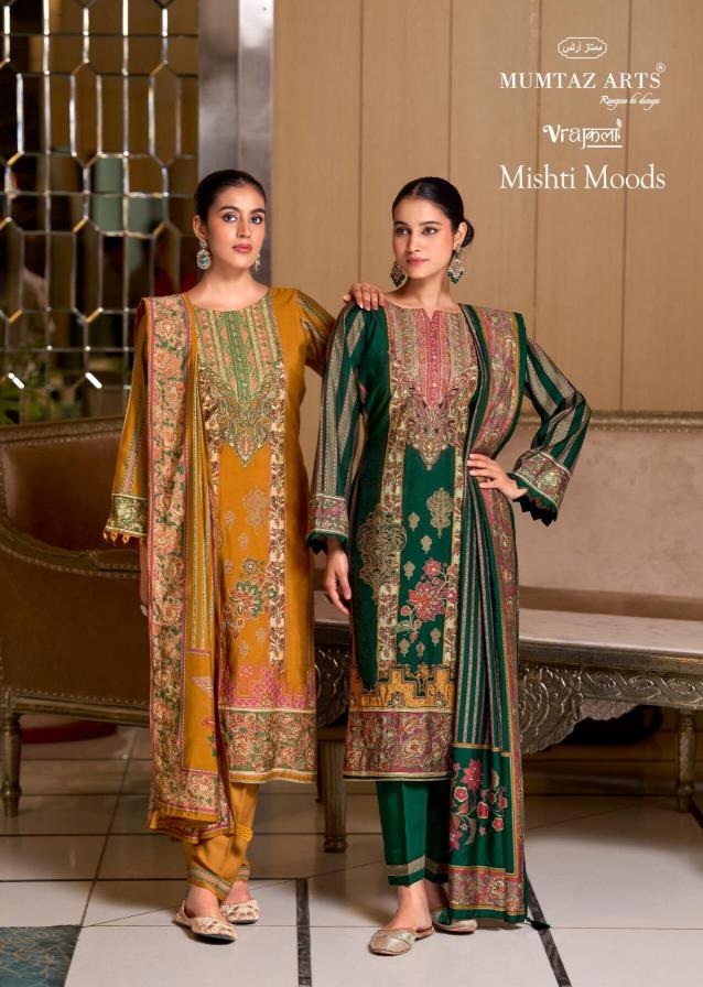Mumtaz Arts Mishti Moods catalog dress material on sale in surat online