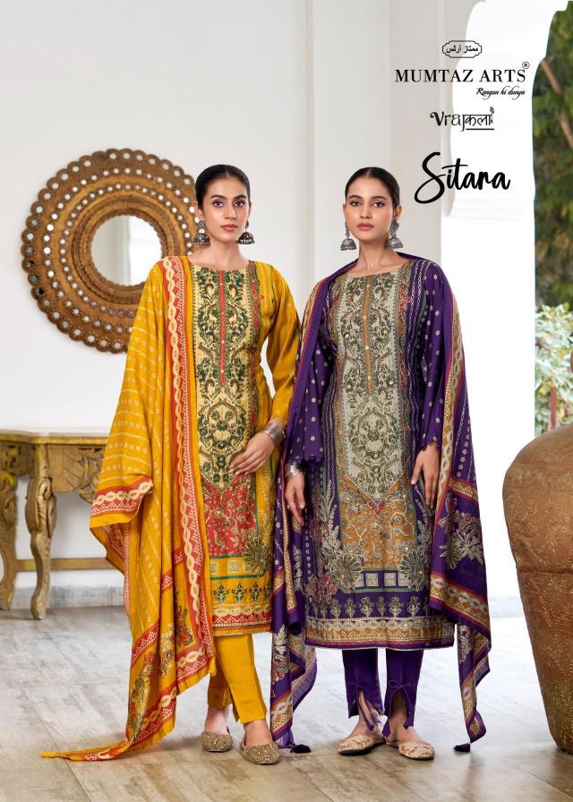 Mumtaz Arts Sitara catalog dress material wholesale in surat online