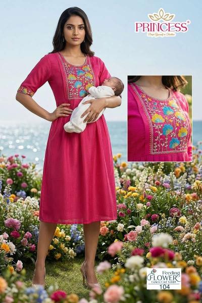Princess Feeding Flower catalog wholesale rate kurtis online