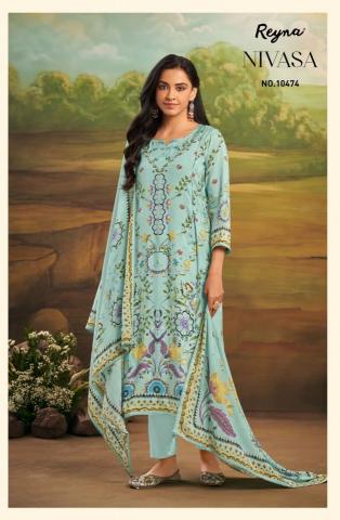 Reyna Nivasa catalog unstitched salwar kameez wholesalers