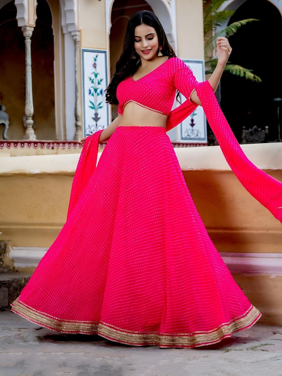 Sabella 15049 Pink catalog ahmedabad lehenga wholesale market