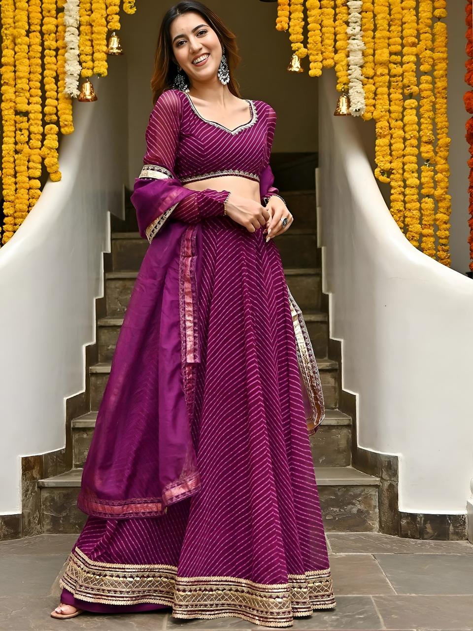 Sabella 15049 Purple catalog wholesale lehenga market in surat with price