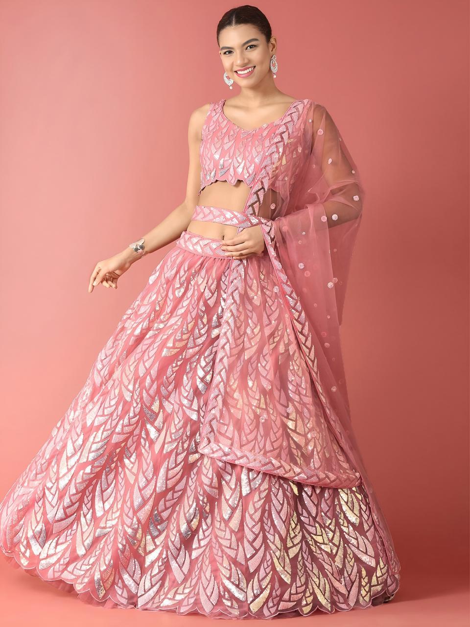 Sabella 15101 Pink catalog wholesale lehenga in surat