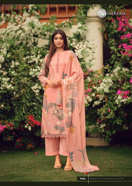 Sadhana Fashion Blerina catalog salwar kameez material wholesale in mumbai