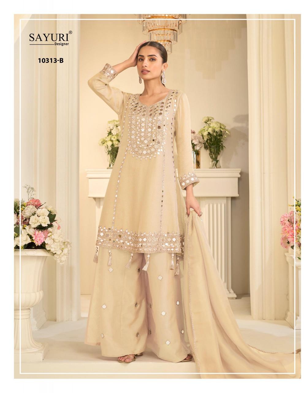 Sayuri Mirror 10313 Catalog designer salwar kameez at wholesale price