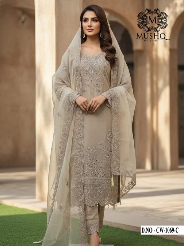 Shrddha Mushk CW 1069 Catalog wholesale pakistani suits in uae