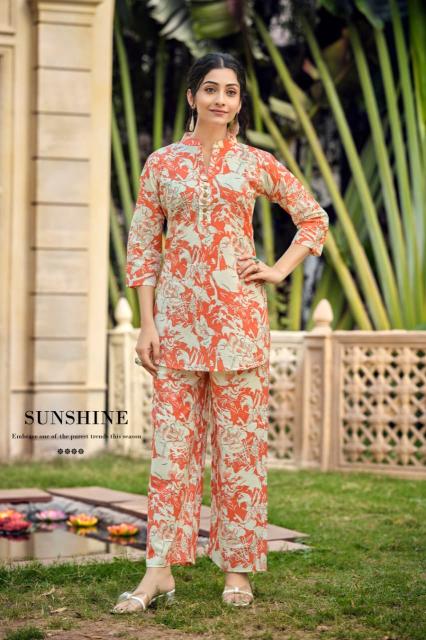 Tips & Tops Cotton Trends Vol 3 Catalog coord set for ladies