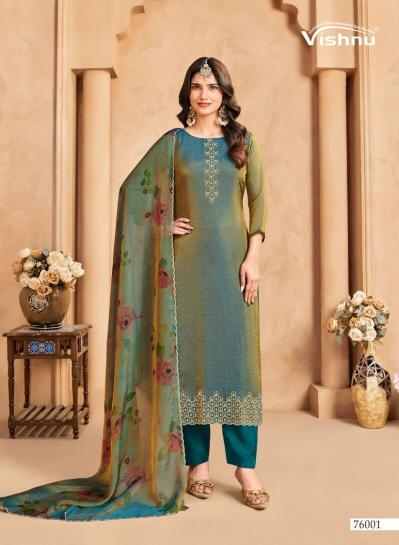 Vishnu Mahroof catalog wholesale unstitched salwar kameez material