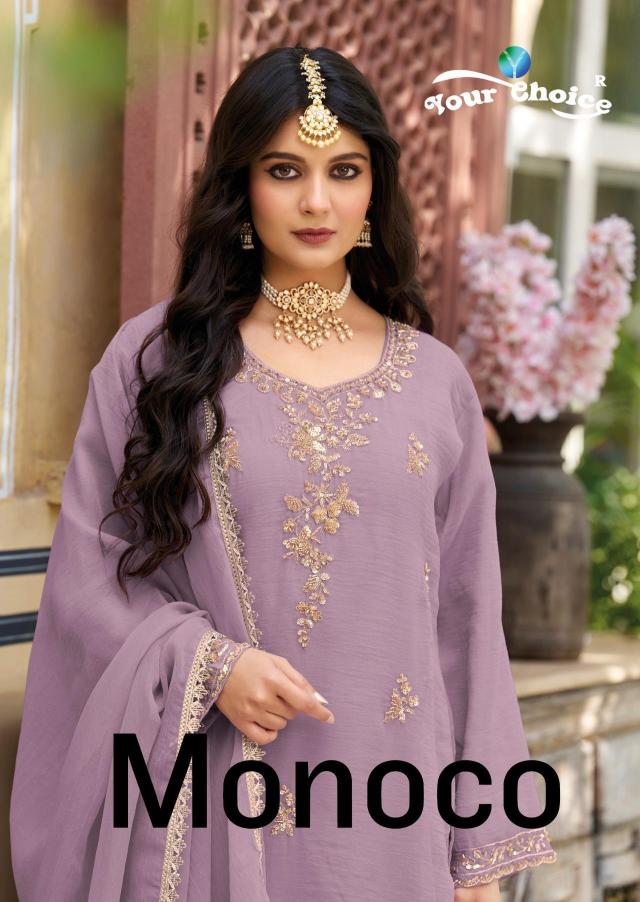 Your choice Monoco catalog wholesale designer stylish salwar kameez