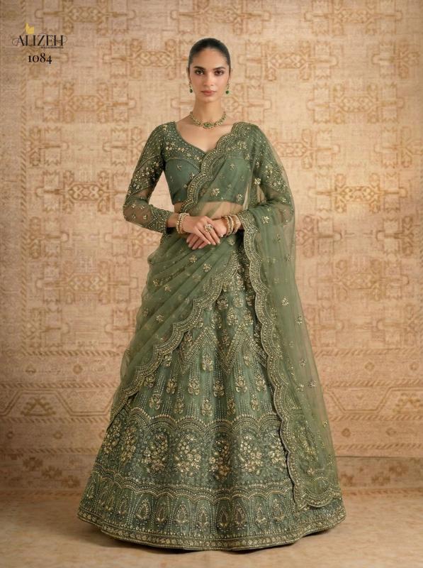 Alizeh 1084 catalog Butterfly Net Lehenga Choli