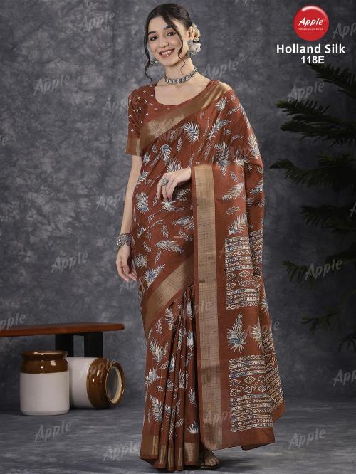 Apple Holland Silk 118 catalog wholesale sarees catalog