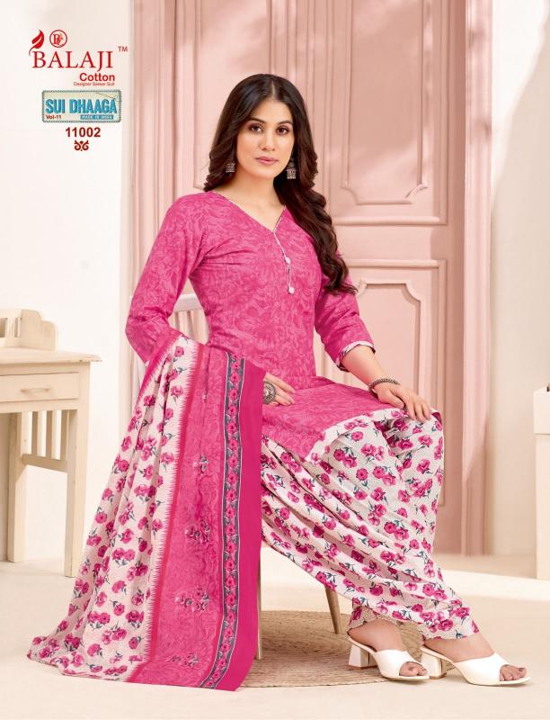 Balaji Sui Dhaga Vol-11 – Dress Material - Wholesale Catalog