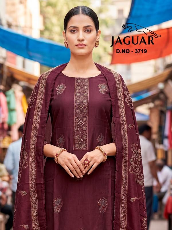Bipson Jaguar 3719 catalog wholesale unstitched salwar kameez material online india