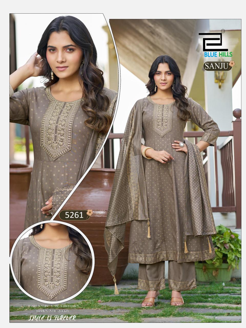 Blue Hills Sanju catalog amora wholesale shop for kurtis