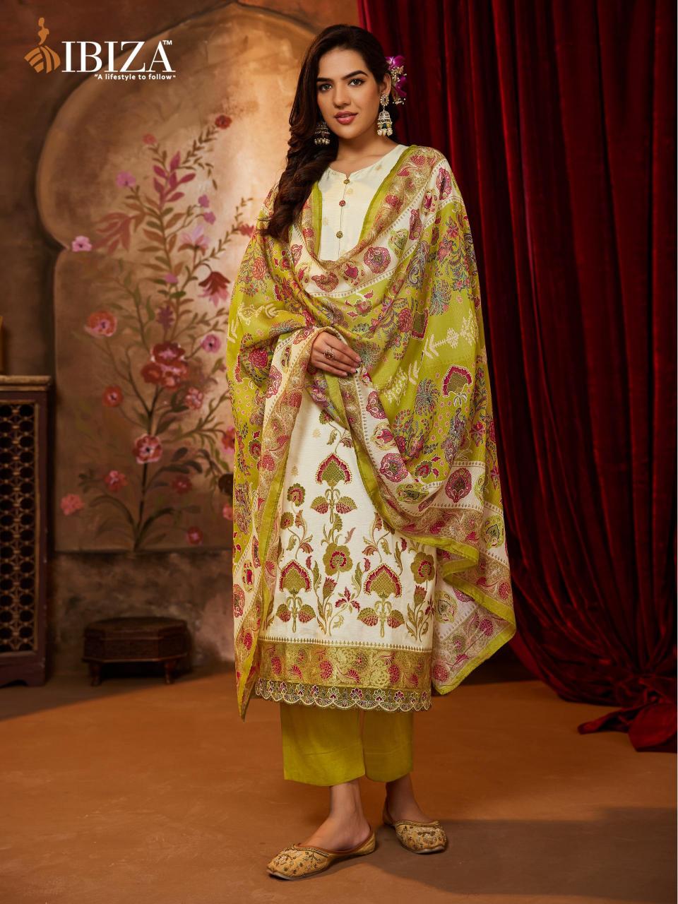 Ibiza Casual Dairy catalog unstitched salwar kameez wholesalers in kolkata