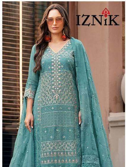 Iznik 457 Catalog pakistani suits importer wholesaler delhi