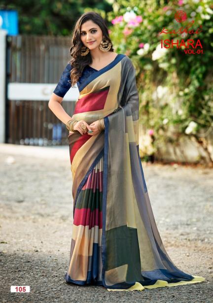 Kashvi Ishara Vol 1 catalog uppada sarees wholesale
