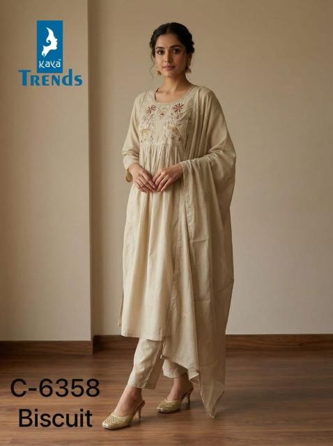 Kaya 6358 catalog wholesale solid kurtis kolkata