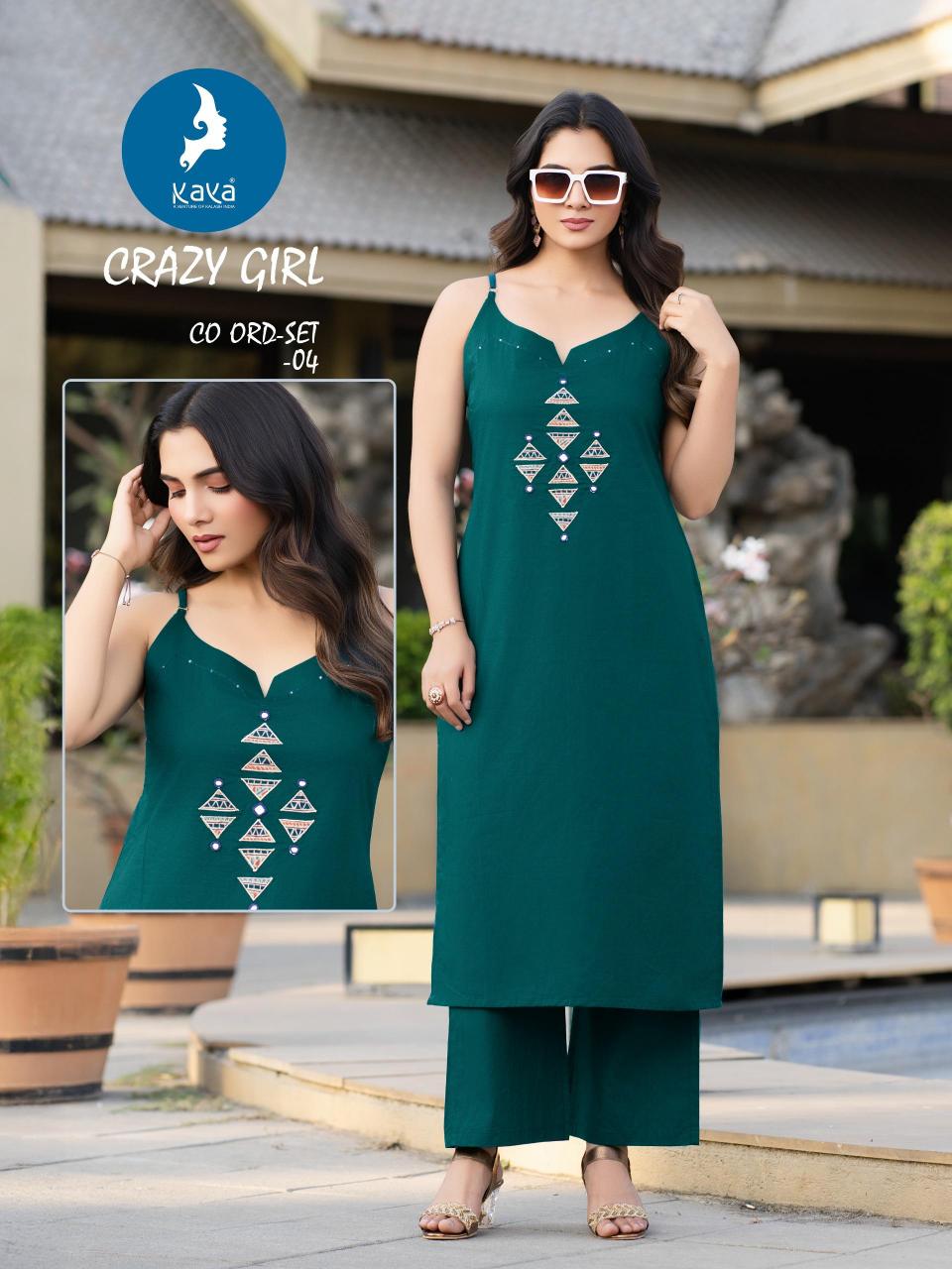 Kaya Crazy Girl catalog co ord sets wholesale delhi