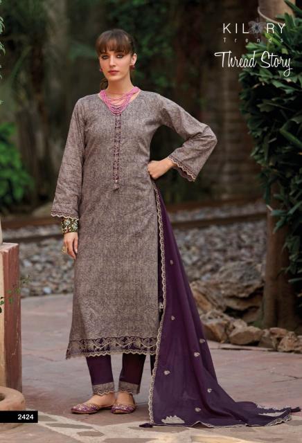 Kilory Thread Story catalog tulsi salwar kameez wholesalers